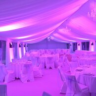 Dekoračné led osvetlenie na svadby