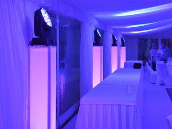 Dekoračné led osvetlenie svadobného stanu,Prnájom led rotačné hlavy,led-screen-rental-exterior-interior-profi-sound-lights.