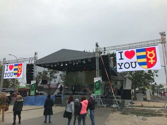 Kompletná dodávka led obrazoviek ,kamier ,video strihu vrátane obsluhy Dunajská Streda,37. ročník Žitnoostrovského jarmoku.