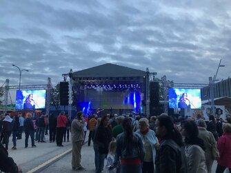 Kompletná dodávka led obrazoviek ,kamier ,video strihu vrátane obsluhy Dunajská Streda,38. ročník Žitnoostrovského jarmoku.