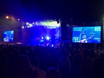 Kompletná dodávka led obrazoviek ,kamier ,video strihu vrátane obsluhy Dunajská Streda,38. ročník Žitnoostrovského jarmoku.