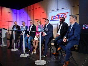 Kongresová technika,ozvučenie,prenájom led obrazoviek EASTLOG - O2 Universum, Praha