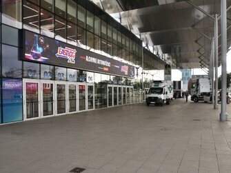 Kongresová technika,ozvučenie,prenájom led obrazoviek EASTLOG - O2 Universum, Praha