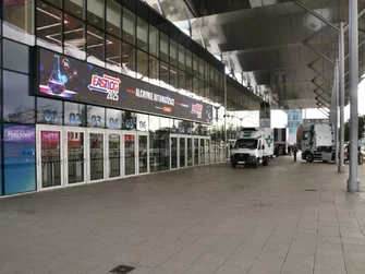 Kongresová technika,ozvučenie,prenájom led obrazoviek EASTLOG - O2 Universum, Praha