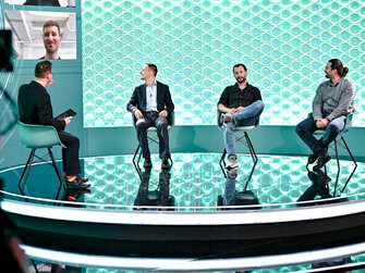 live stream štúdio ESET Virtual,ONLINE, Livestream Studio MLV,Livestream and Vimeo Premium