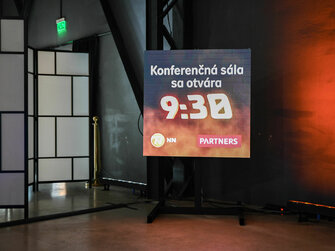NN konferencie ROAD SHOW rent led obrazovky,ozcučenie SYVA