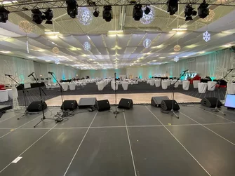 Ozvučenie kapely PARA na Inchebe v Bratislave.Christmas party ESET.
