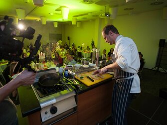 Ozvučenie,video služby Levice Live cooking show