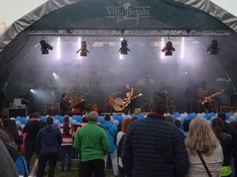 Ozvučenie Villa Betula - Koncert IMT SMILE