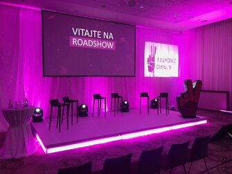 Prenájom AV techniky na event v Bratislave