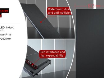 prenájom Digitálny LED poster