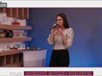 Prenájom live stream štúdia Oriflame Praha CZ,Bratislava SK on line