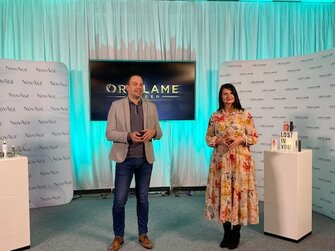 Prenájom live stream štúdia Oriflame Praha CZ,Bratislava SK on line