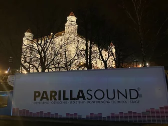 Prenájom ozvučenie Zimná jazdiareň v areáli Bratislavského hradu