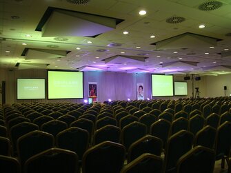 Prenájom statívové plátna,Congress Rental Slovakia uses the latest technologies from Bosch for multi-language meetings, events and conferences.