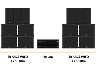 RENT - L-Acoustics LA12X,RENT - L-Acoustics ARCS FOCUS,WIDE - Constant Curvature WST® Line