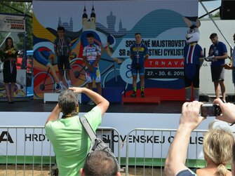 Rent led obrazovky,prenájom pódiu,ozvučenie Majstrovstvá SR a ČR v cestnej cyklistike - TRNAVA