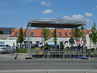 Rent led obrazovky,prenájom pódiu,ozvučenie Majstrovstvá SR a ČR v cestnej cyklistike - TRNAVA