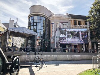 stage prenájom,pódium prenájom,led obrazovka prenájom